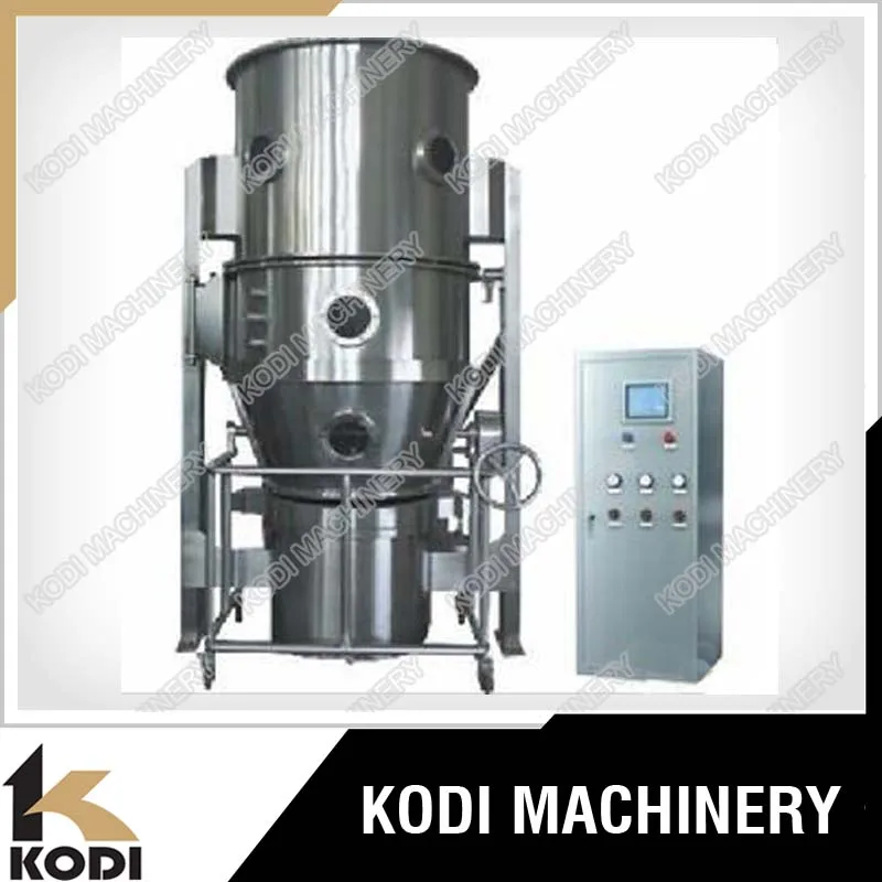 KODI кипящем granulet гранул гранулятор машина для просушки