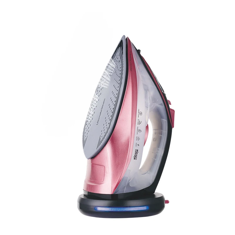 DSP steam iron Electric Steam Iron with base Professional 2200W burst of steam for Press Home Ironing