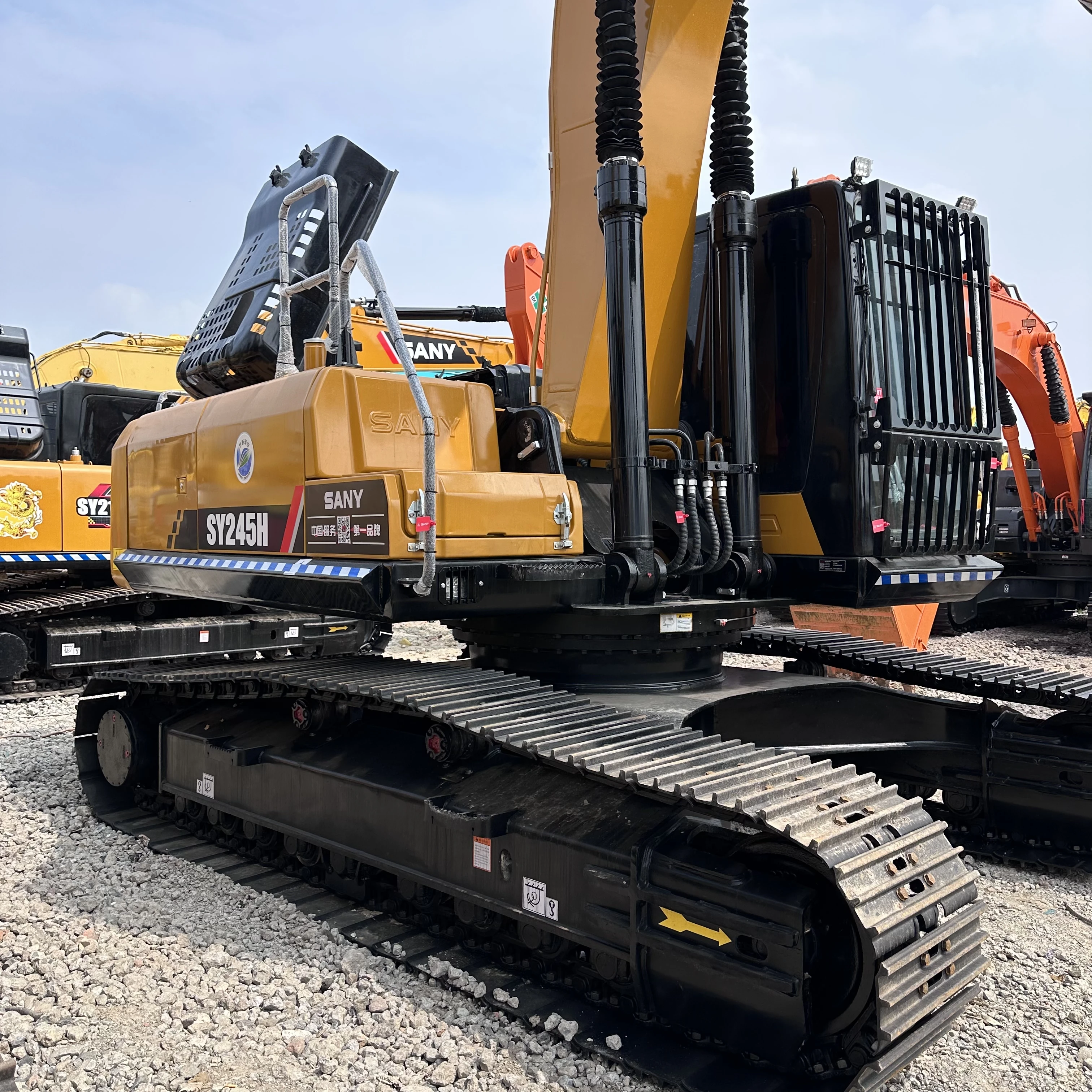 24 ton sany 245 excavator with Low Price High Quality for Construction digger Used sany sy245h excavator for sale