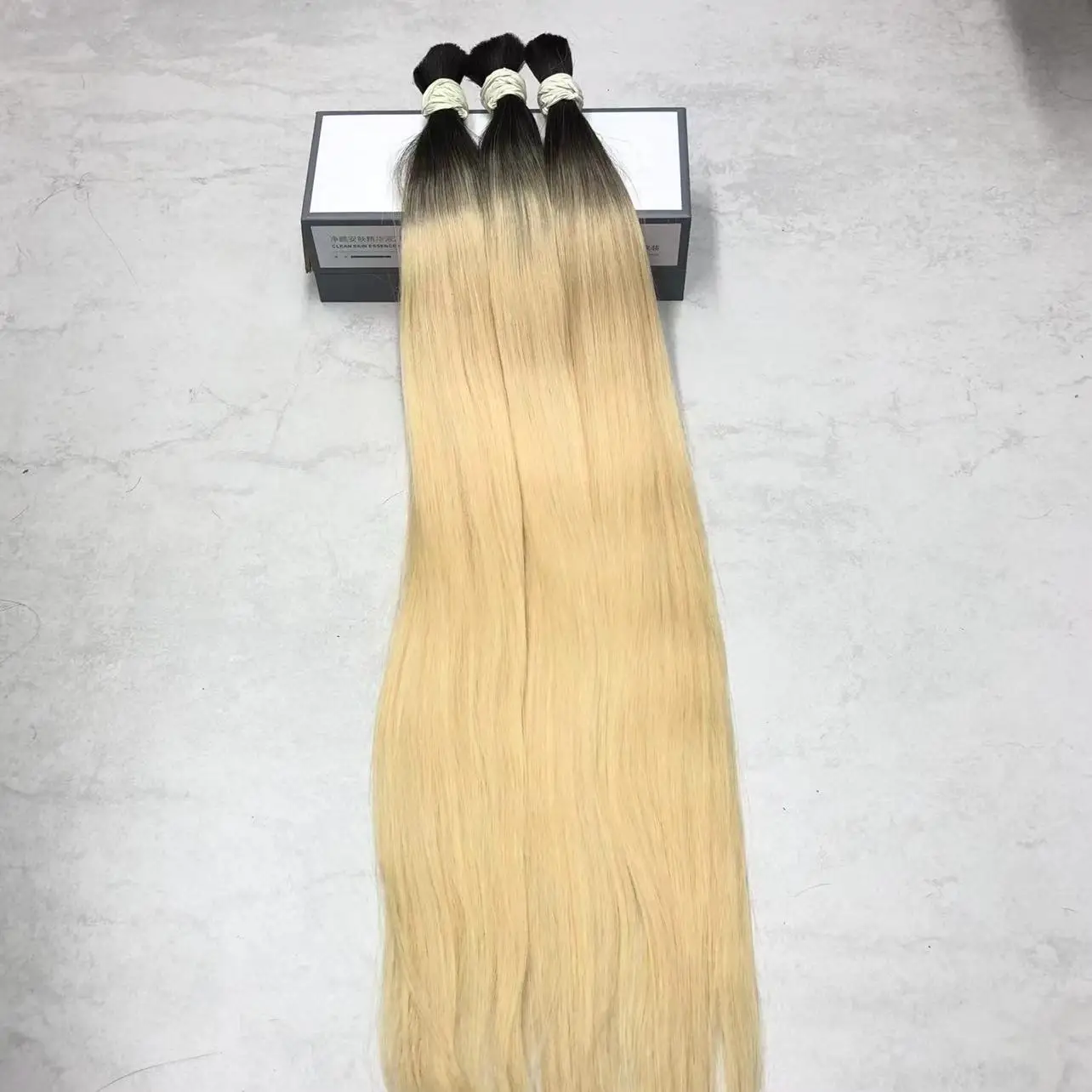 Оптовая цена Натуральные Прямые 100% натуральные волосы Remy Brasil