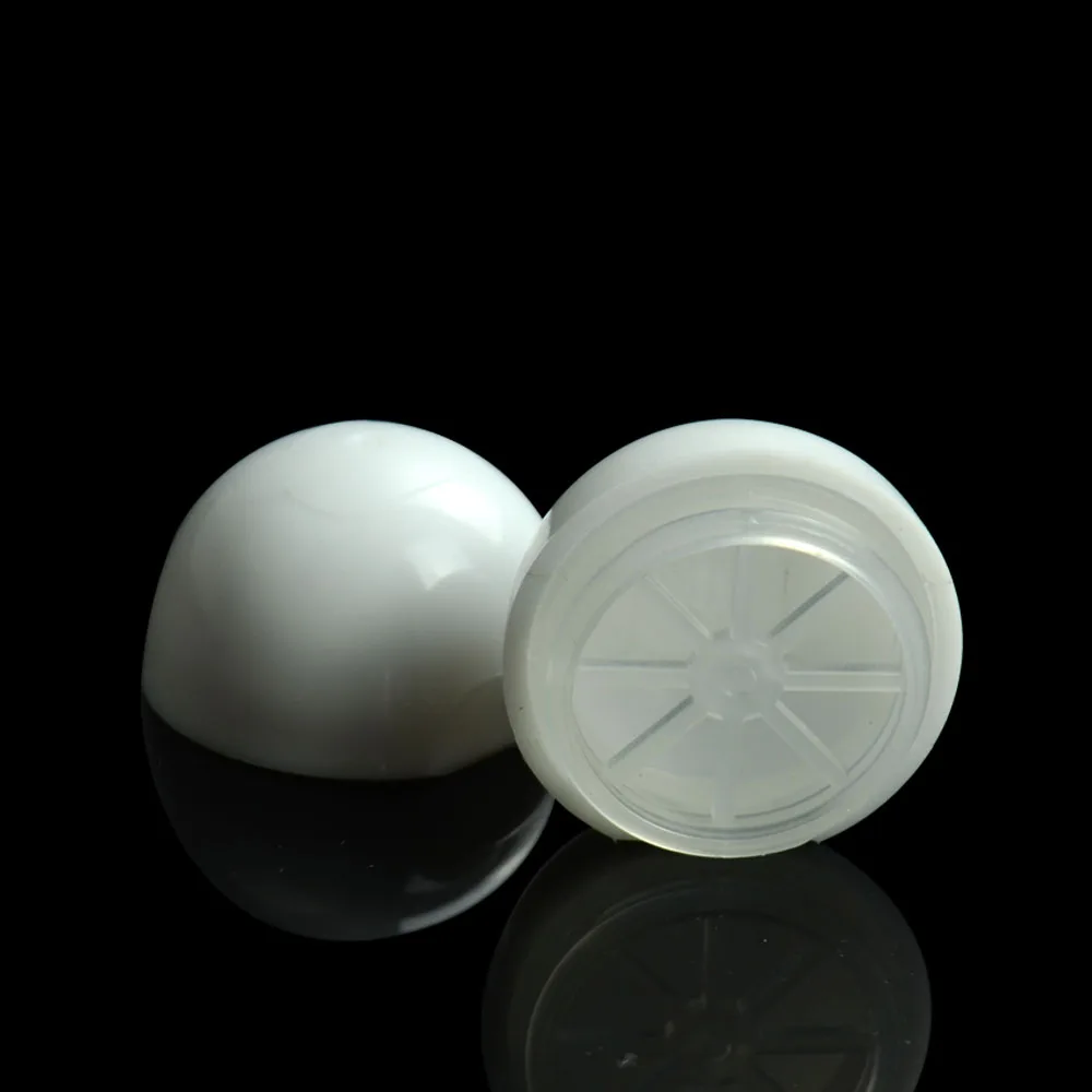 10ml plastic mini lip balm packaging egg shape empty deodorant bottle cute plastic lip balm ball container