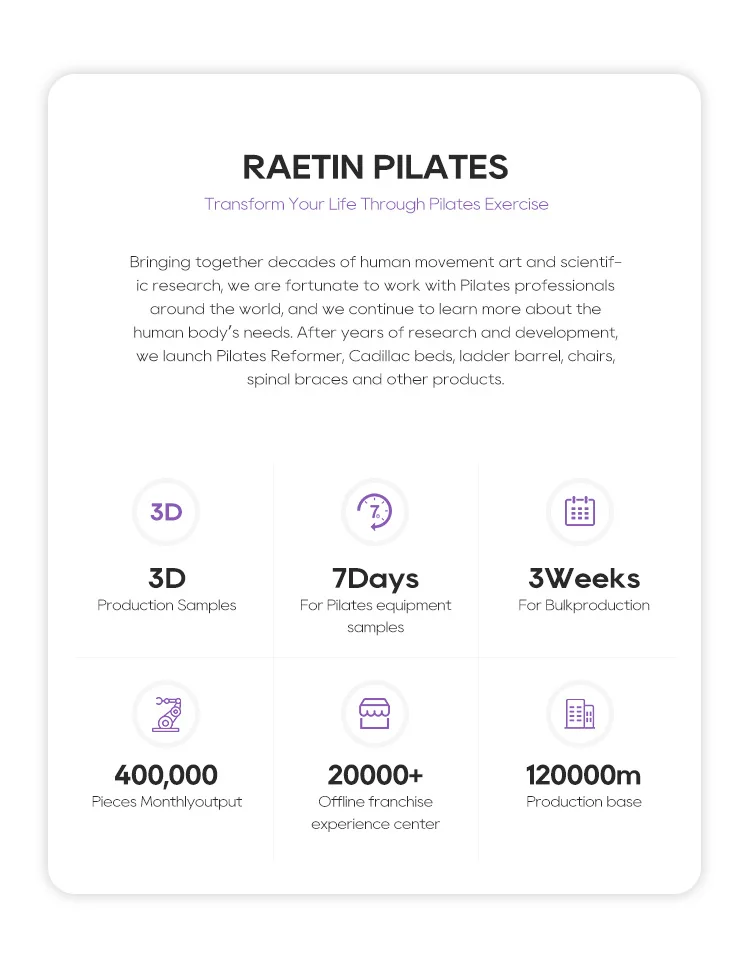 Factory Direct selling pilates aluminum reformer pilates aluminum cama para pilates is suitable for exercising the whole bod