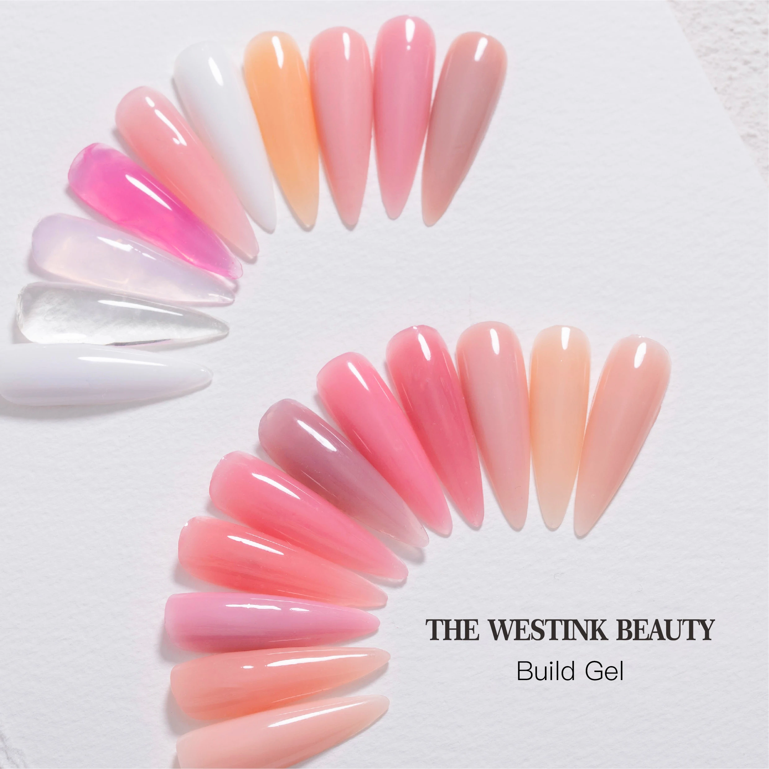 Press on Nails Wholesale Thick Creamy Hard Acrylic UV Gel Nail Polish for Nails Extensions Private Label