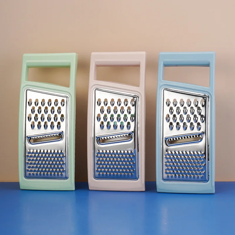 Kitchen Grater Stainless Steel Graters for Vegetables with PP Handle