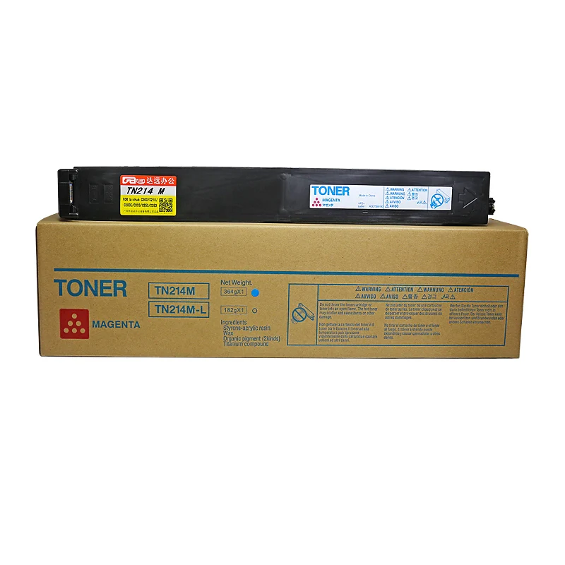 Toner Cartridge Compatible Tn214 Tn-214 for konica minolta bizhub C200 C210 C200E C203 C253 C353 C7720 C7721 Factory Wholesale