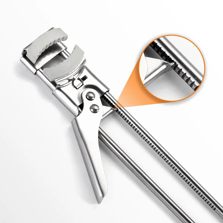 Adjustable Jar Opener Stainless Steel Professional Manual Jar Bottle Opener Good To Grip Glass Lids Remover Kitchen Tools