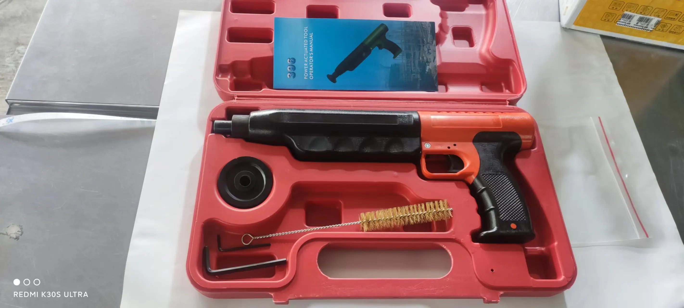 Красный инструмент с электроприводом JH 396 гвоздь для приводных штифтов и силовых нагрузок