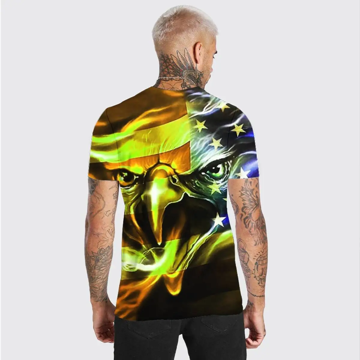 Fashion Unisex T Shirt Custom Logo Hip hop Punk Style Casual Streetwear Clothes Mens 3D Printed Children T-shirts