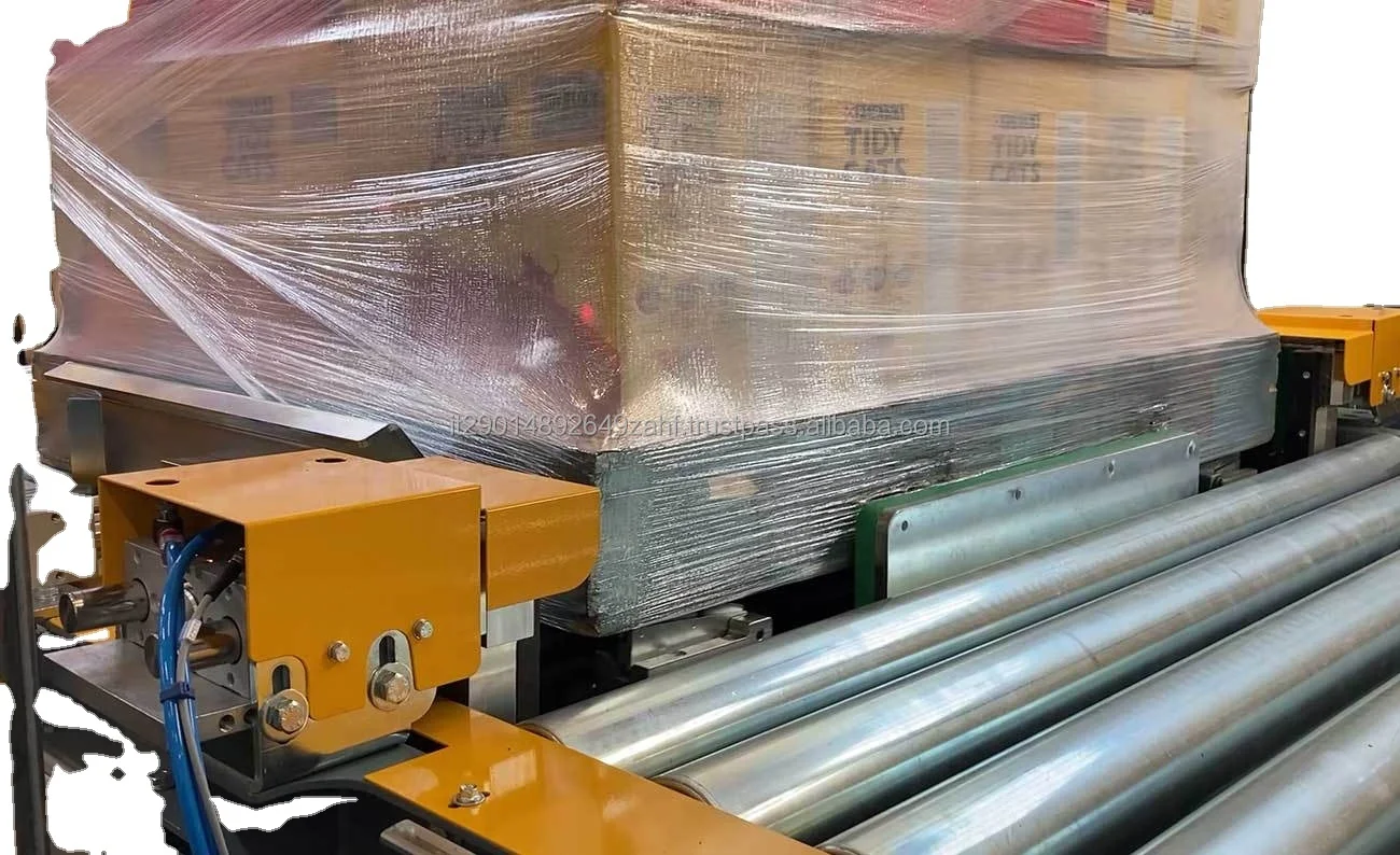 New Toppy Pallet changer optional Automatic Film Trimmer / Cutting station box for gib warehouses