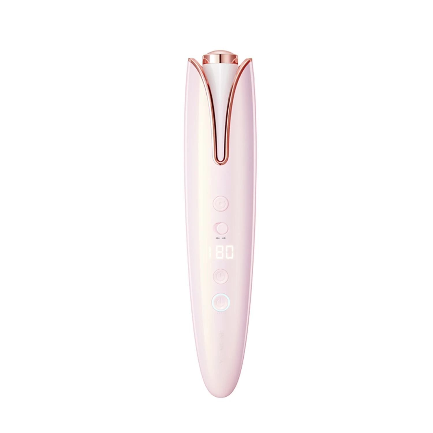 Professional OEM Portable Mini Automatic Hair Curler LCD Display USB Rechargeable Hair Curler
