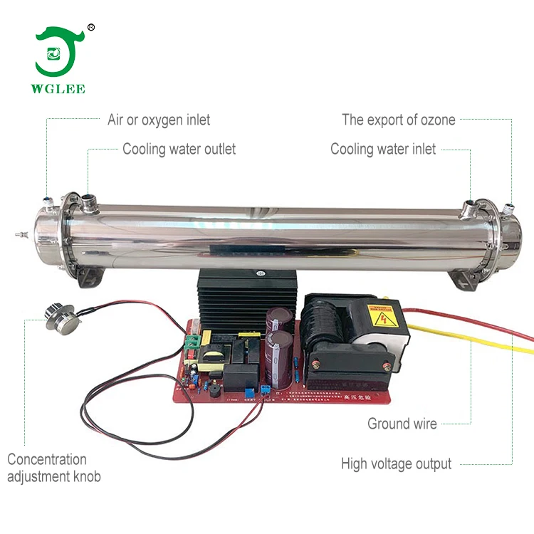 50G/H Ozone Generator Spare Parts For Drinking Water