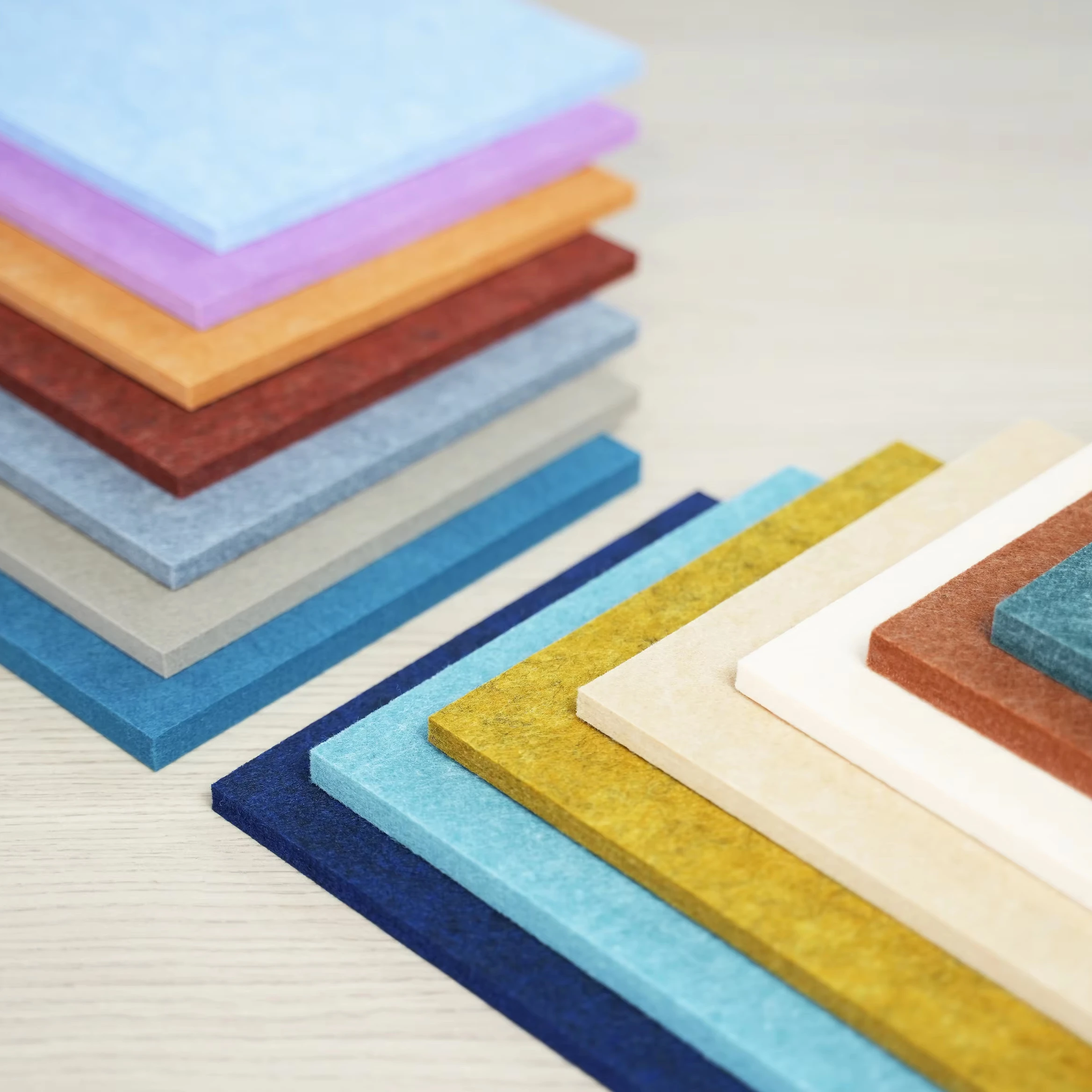 100% PET Polyester Fiber Acoustic Panel  Sound Absorbing Board for Cinema  Acoustic Panels