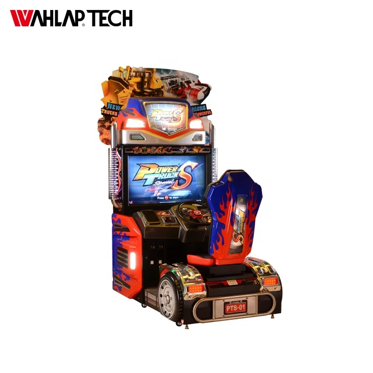 Coin operated car racing arcade game machine, driving car video games