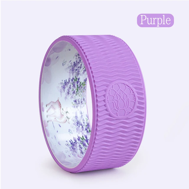 31.5x15cm Silicone ABS Customized High Quality Yoga Wheel