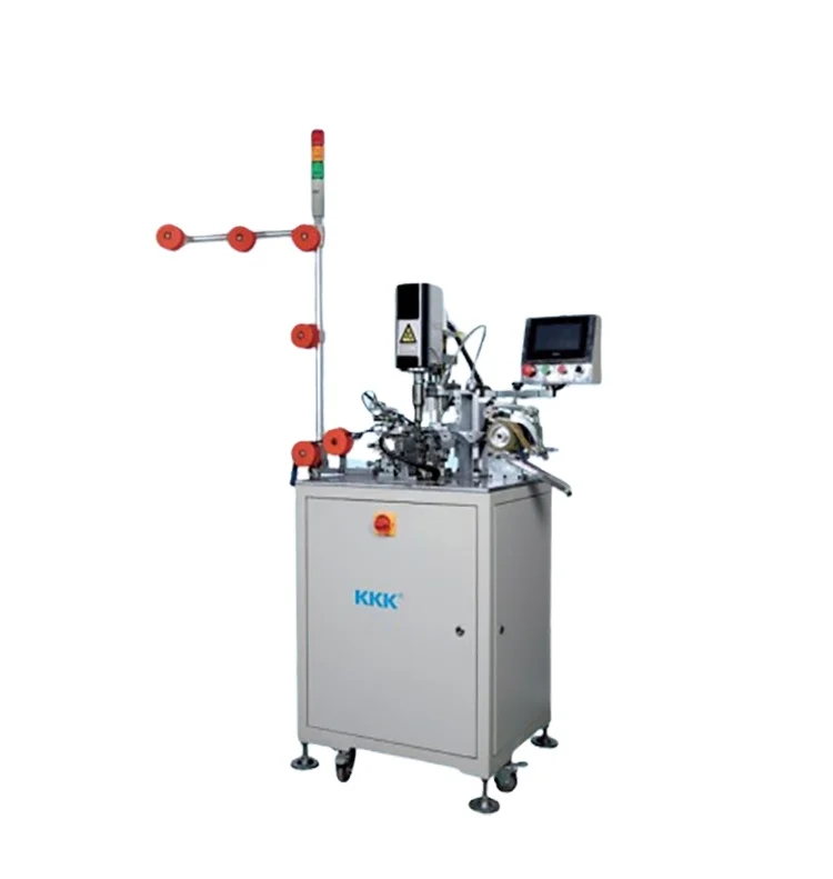 KKK 2021 New Type invisible U type top stop Zipper Making Machine price