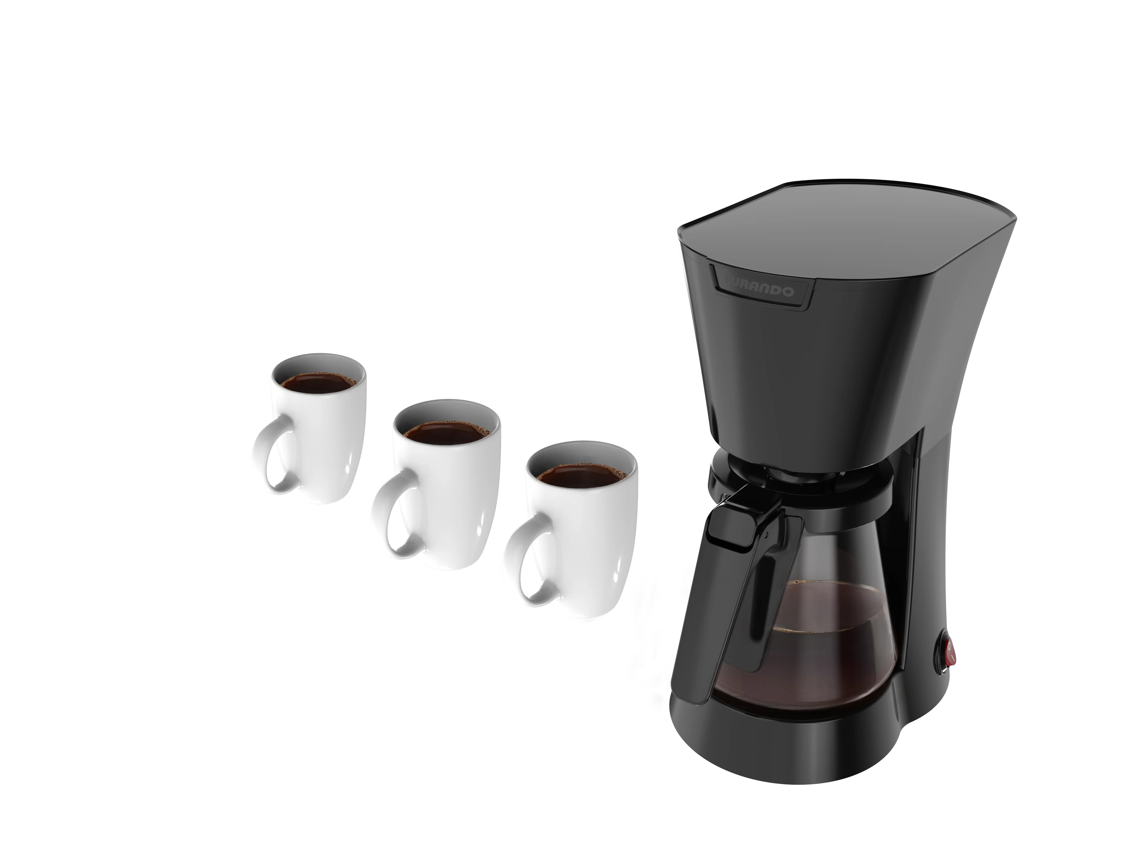 Portable Hot Water Service Drip Coffee Maker Auto Drip Filter Coffee Maker