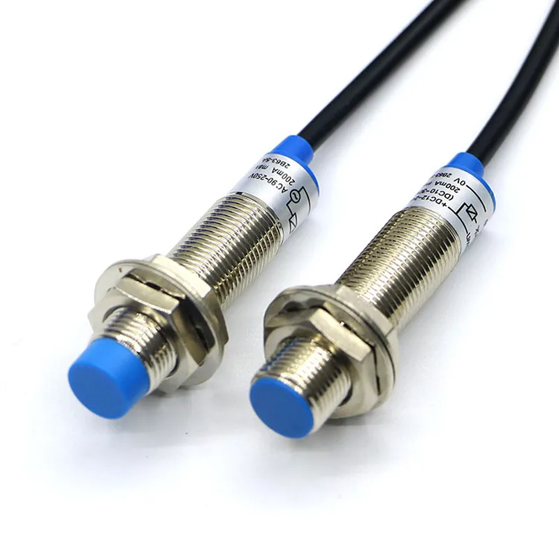 M12 FR12-2DP 36vdc hot sale flush inductive proximity sensor circuit copper induction coil