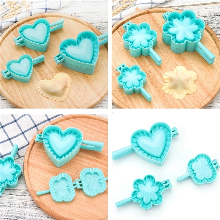Dumpling Maker Stainless Steel Dumpling Tool Dumpling Skin Pick Stuffing Spoon Kitchen Tool Set