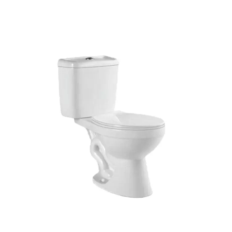 TUSSON Modern sanitary ware water closet bathroom water closet ceramic commode color square toilet bowl Two Piece Toilet