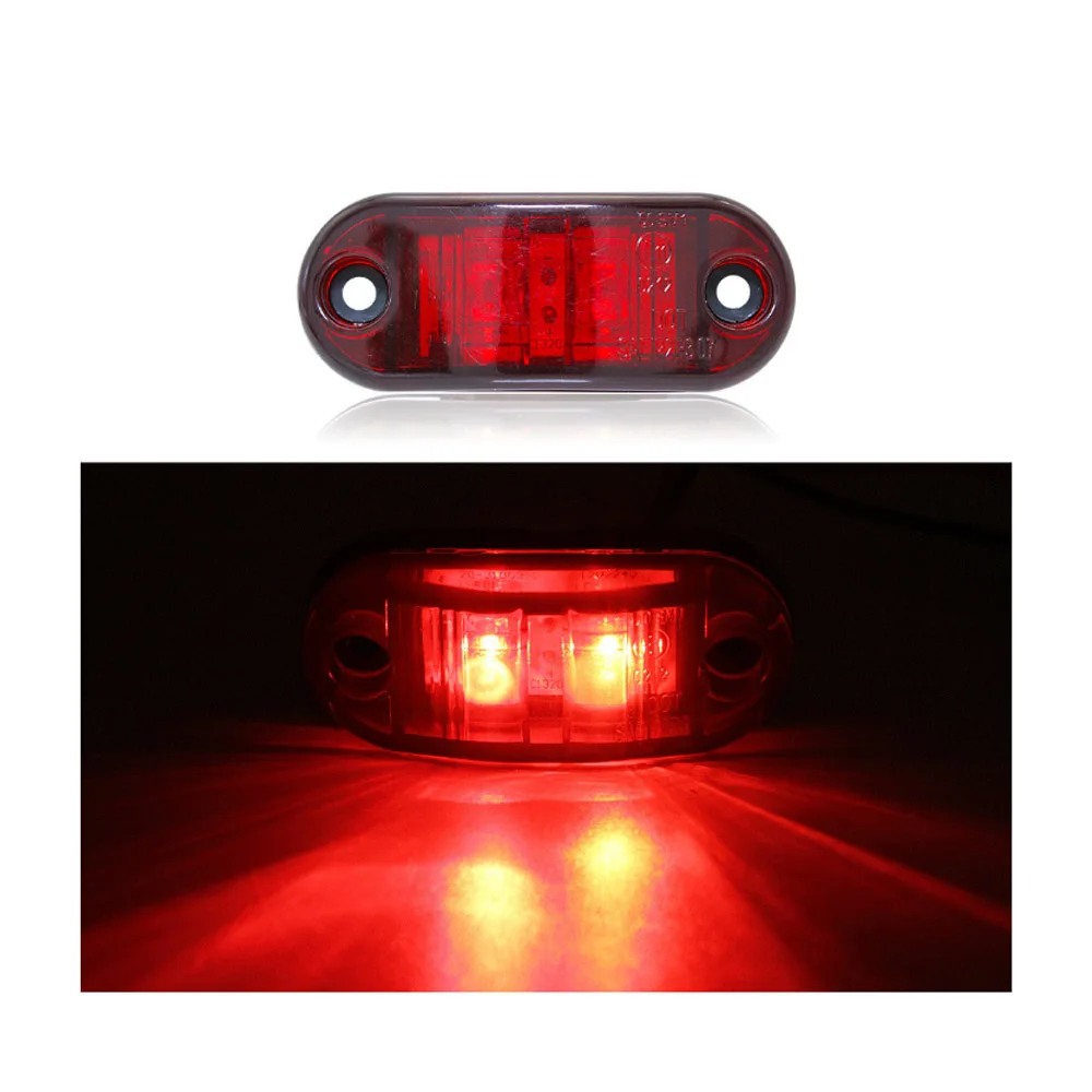 Surface Mount Led Side Fender Marker Lights Sealed Mini Led Side Marker Clearance Lights