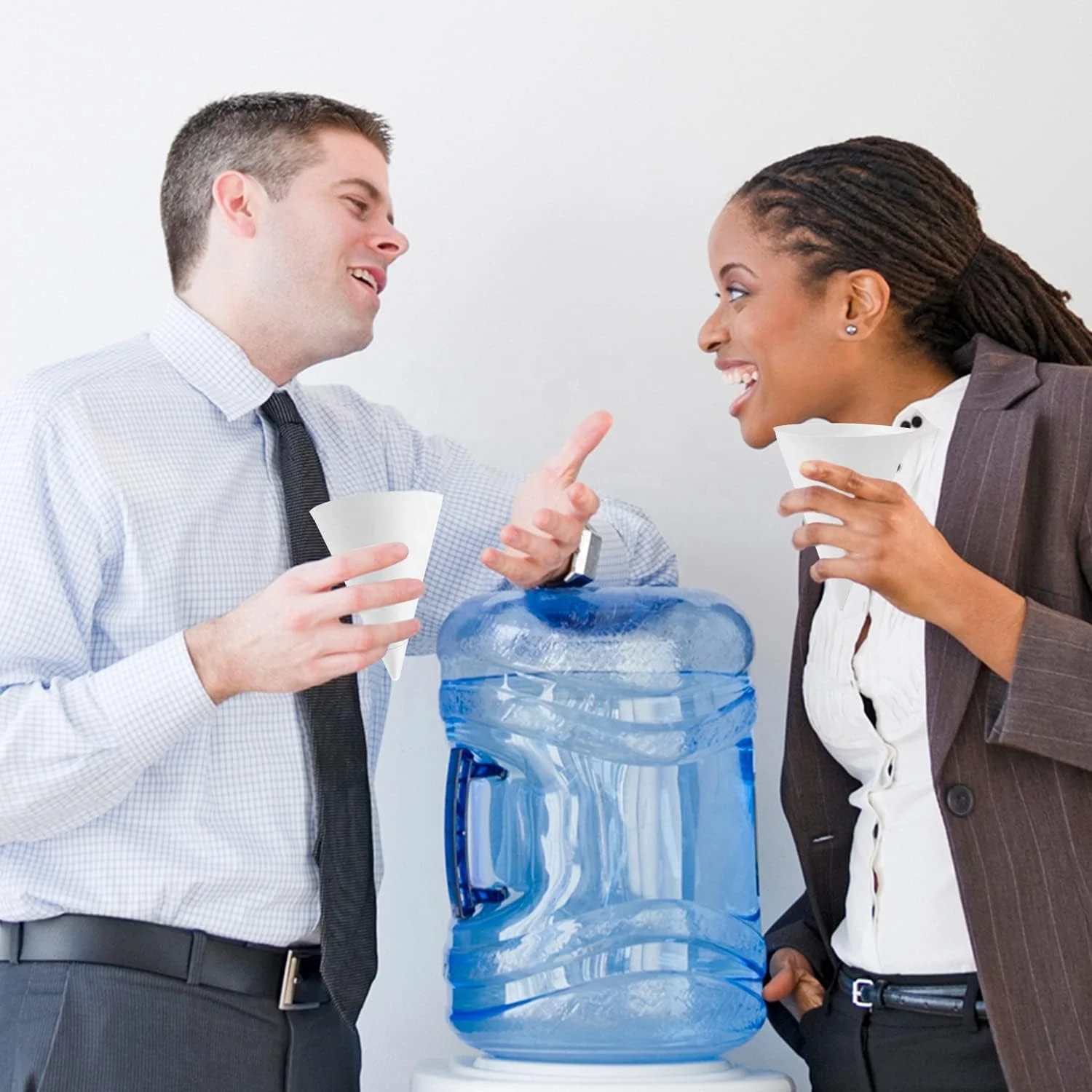 Wholesale Disposable Cone Cup Without Rim Ice Cream Cup For Slush Shaved Ice Cream Sorbet Water