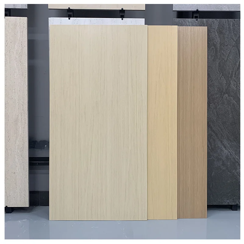 New Listing Big Size Wood Matt Finish Floor And Wall Tile 600x1200 Wooden Effect Glazed Rustic Tile