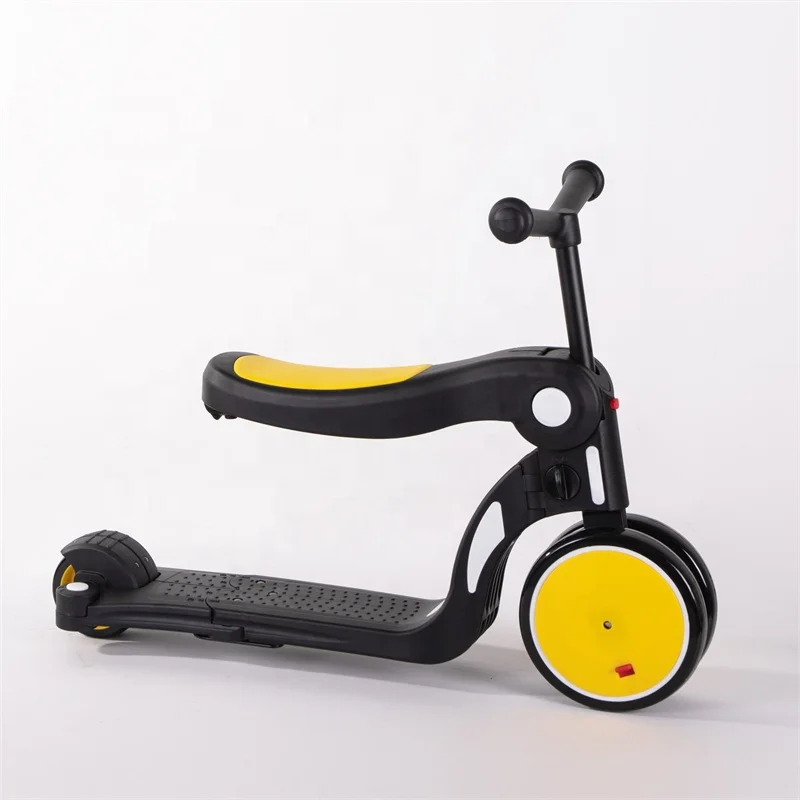 BEBELUX DGN5-1 FIVE IN ONE  FOOT POWER WHEEL KIDS SCOOTER FOR AGES 2 TO 6 YEARS OLD