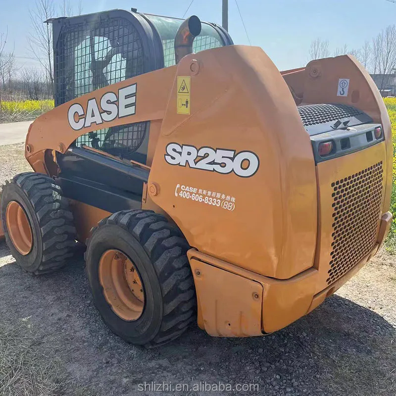 suitable price and perfect quality used whlee loader CASE SR250 excavator with high quality for sale