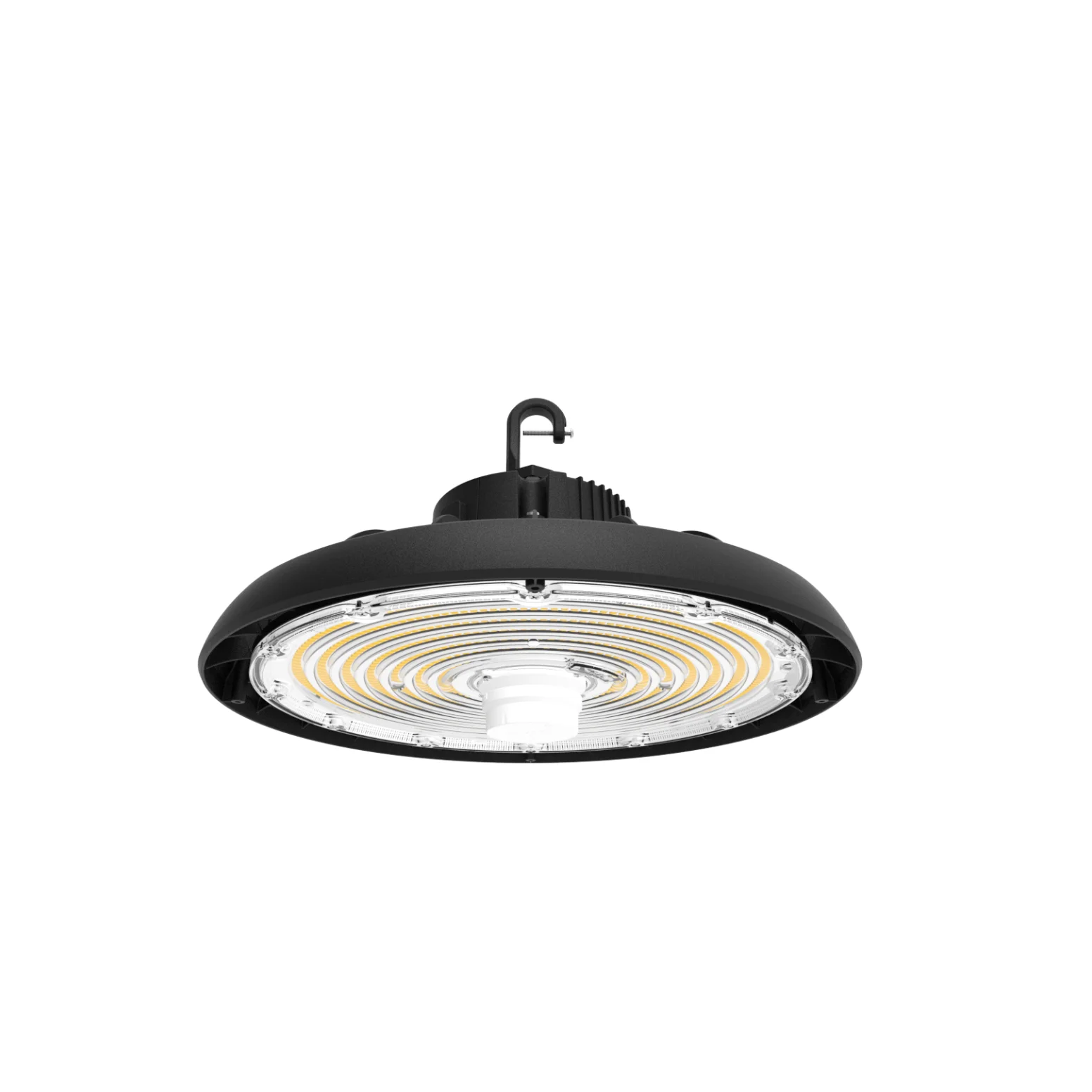 DLC listed extreme bright hanging UFO 3 color temperature and wattage selectable led high bay light