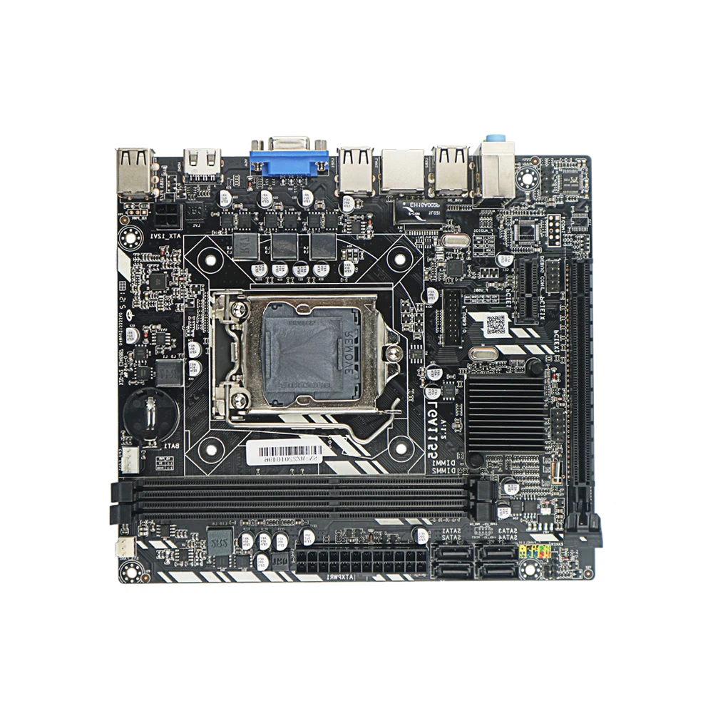 Высококачественный набор микросхем Intel H61 Express 1155 ПК материнская плата Ddr3 LGA Материнская игровые серверные приложения интегрированные двойные