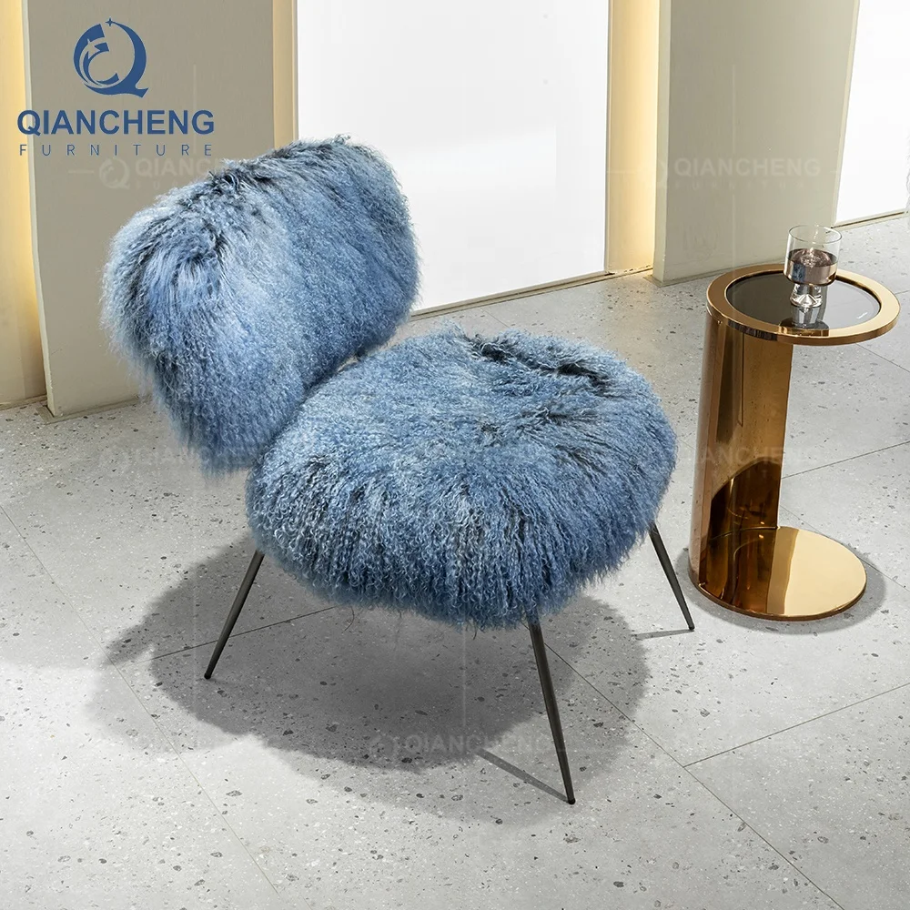 Wholesale home furniture indoor scandinavian white feather comfortable lounge living room accent chairs