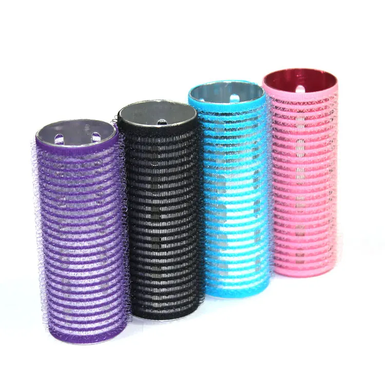 Top rated product magic colorful aluminum hair curling roller with longer size