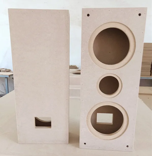 Z-200 Tra-thin Dual 6.5 inch +4 inch Speaker Multimedia Car Home Car Audio Crossover Wooden Empty Bookshelf Audio