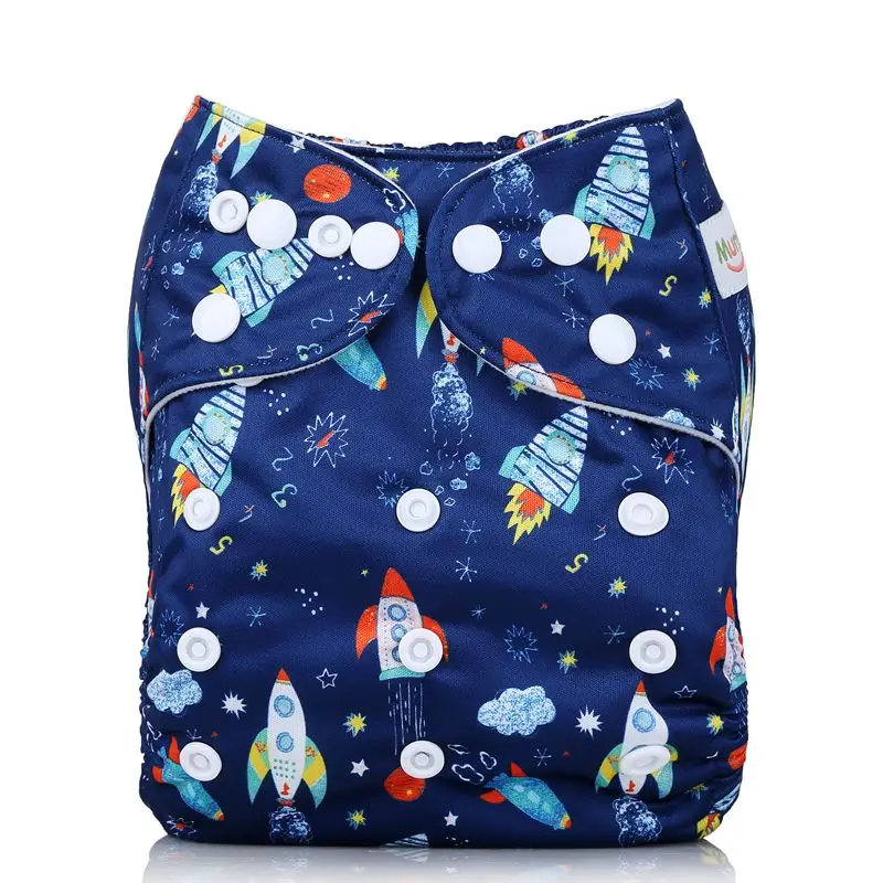 Best Selling Sleepy Baby Diaper Reusable Soft Newborn Nappy Washable Digital Printing Baby Diaper