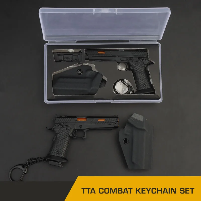 G17 новый дизайн мини пластиковая игрушка ручной работы пистолет Модель брелок с Kydex кобура игрушки