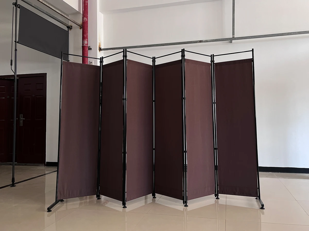 OEM Manufactory Provide Modern Waterproof Fabric 6 Panel Room Divider For Living Room