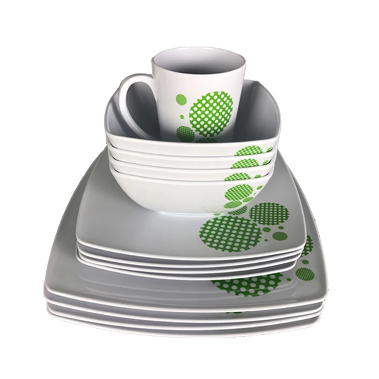 BPA-free and completely food safe home goods dinnerware/plastic homeware/pakistani dinner set