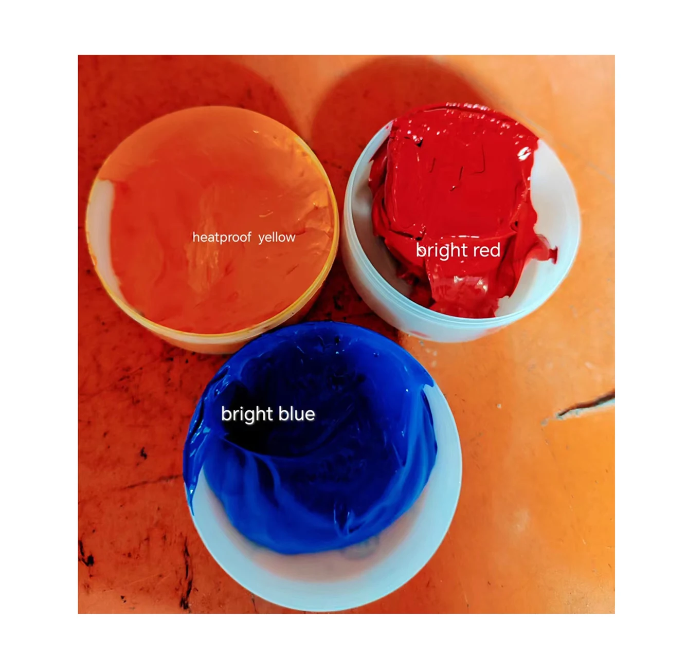 Color printing Liquid silicone ink for Clothing Trademarks silicone Transfer printing/embossing printing