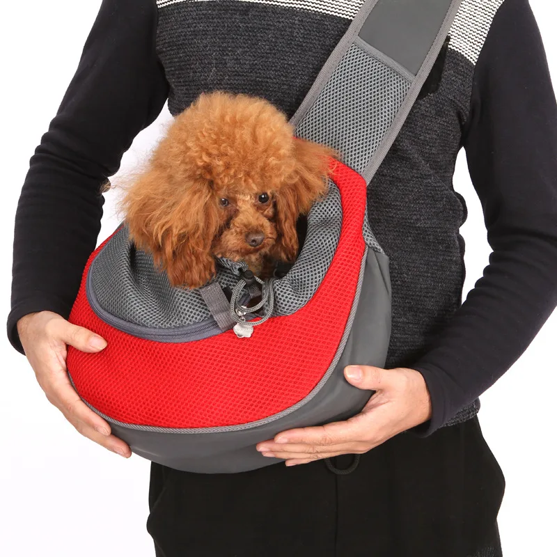 Breathable Travel Bag Holder Saddle Hiking Pet Carrier Dog