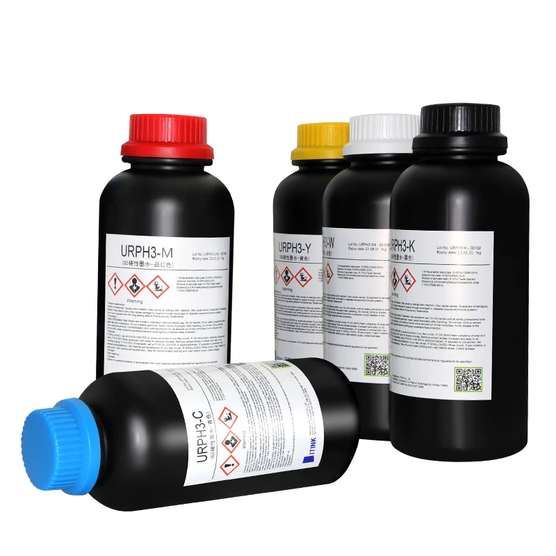 High Quality Korea IT UV Ink ITINK for Ricoh Gen5 5S G6 G5 printhead URPH3 LED UV INK Neutral Soft UVRC3 uv Ink