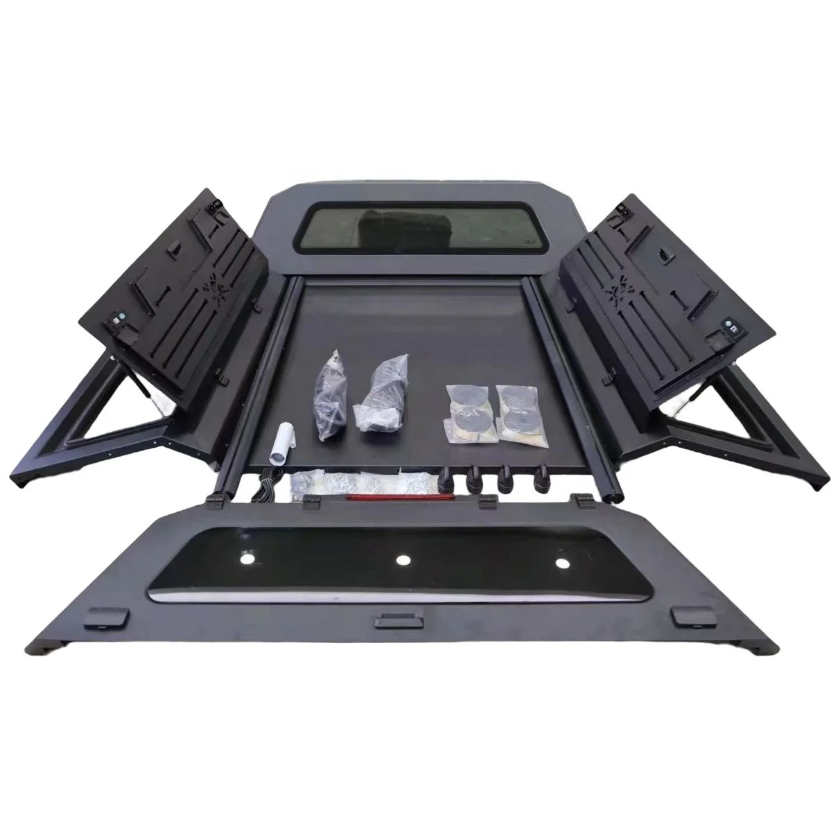 Lightweight Aluminium Alloy Hardtop Topper Camper Truck Canopy for  Tundra Hilux Tacoma F 150 Raptor ranger