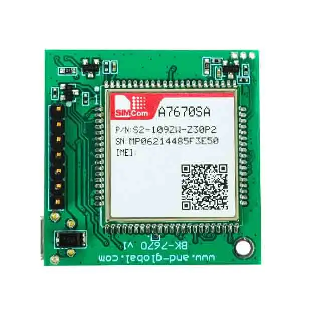 A7670SA 4G Cat 1 with GSM GPS Module SIMCOM With development Core Board Wireless Communication TTL 2 SIM card slot