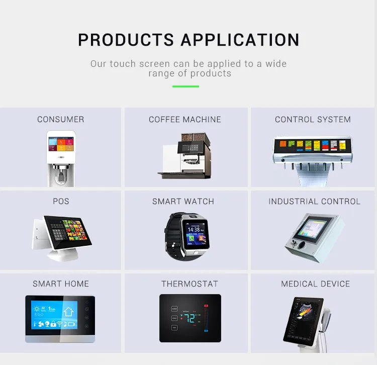 Быстрая доставка образцов нет минимального заказа 12,1 дюймовая сенсорная панель стекло с твердостью поверхности 6H Емкостное Сенсорное стекло