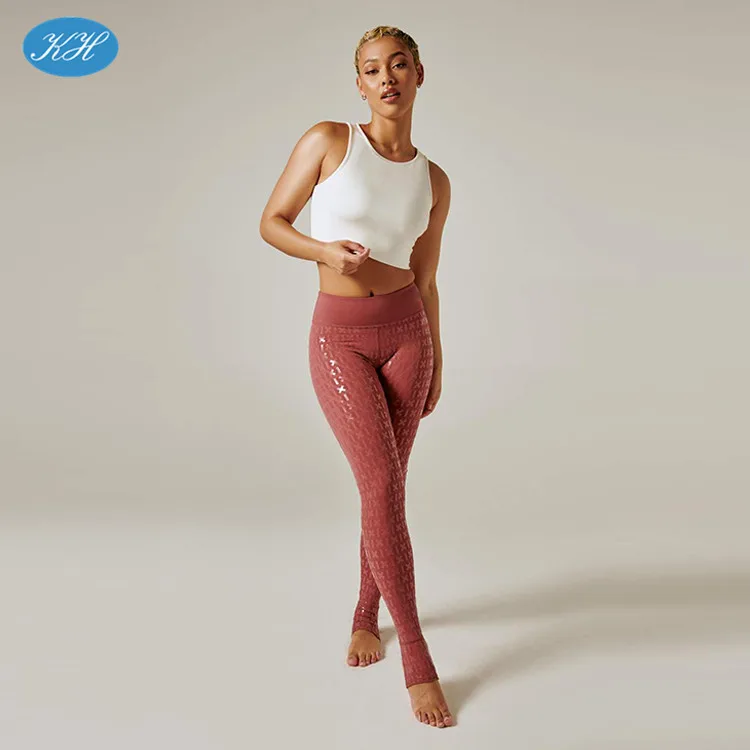 Прямая продажа с фабрики, индивидуальная эластичная Спортивная Одежда для танцев, женские леггинсы
