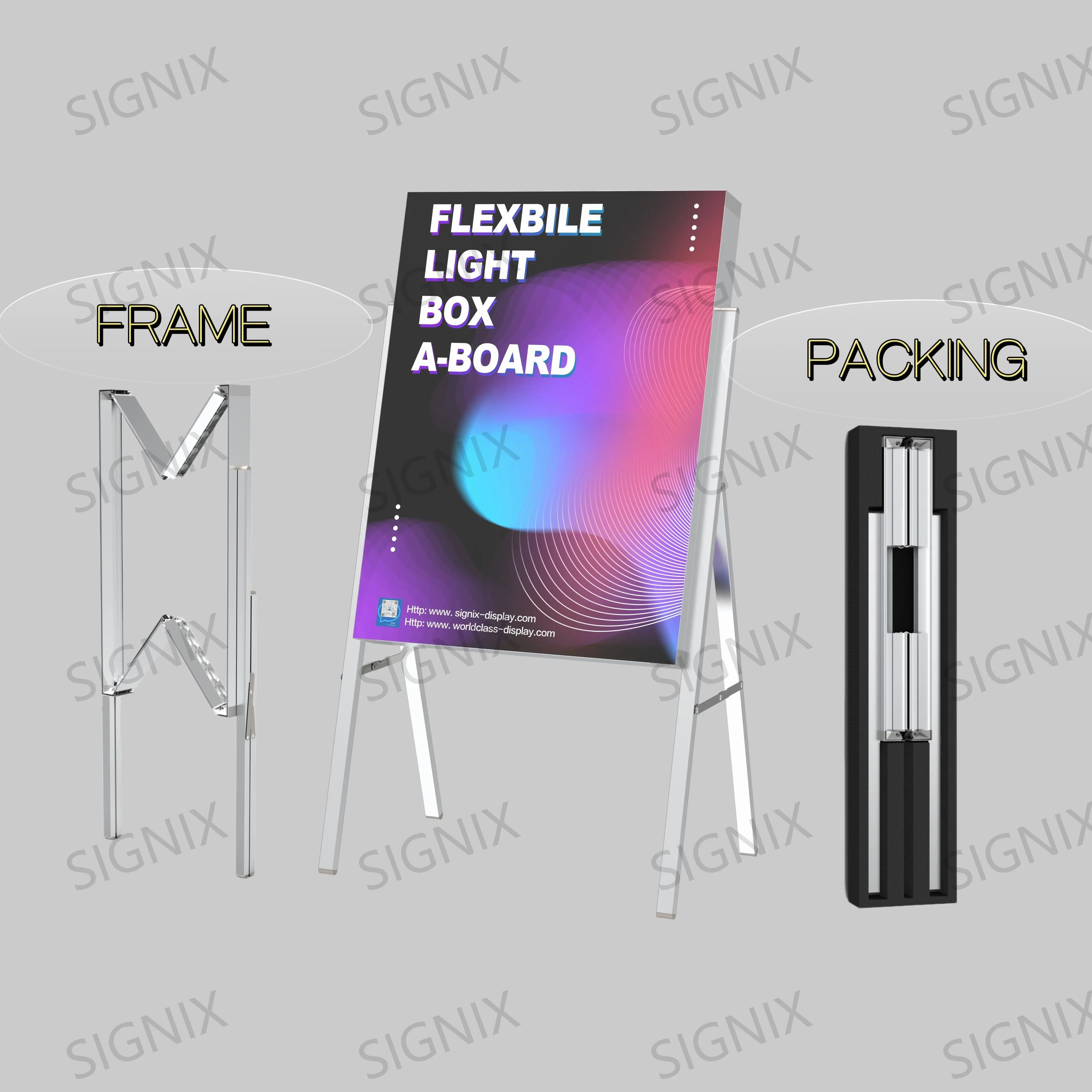 Односторонний специальный дизайн светодиодный лайтбокс рекламная алюминиевая рамка один световой короб