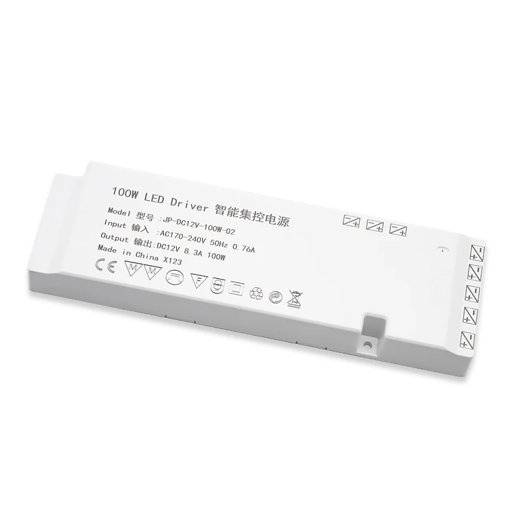 Dc12V ultra-thin Led driver 36W 60W 100W Home Lighting Wine Cabinet Wardrobe Light Driver Power Supply