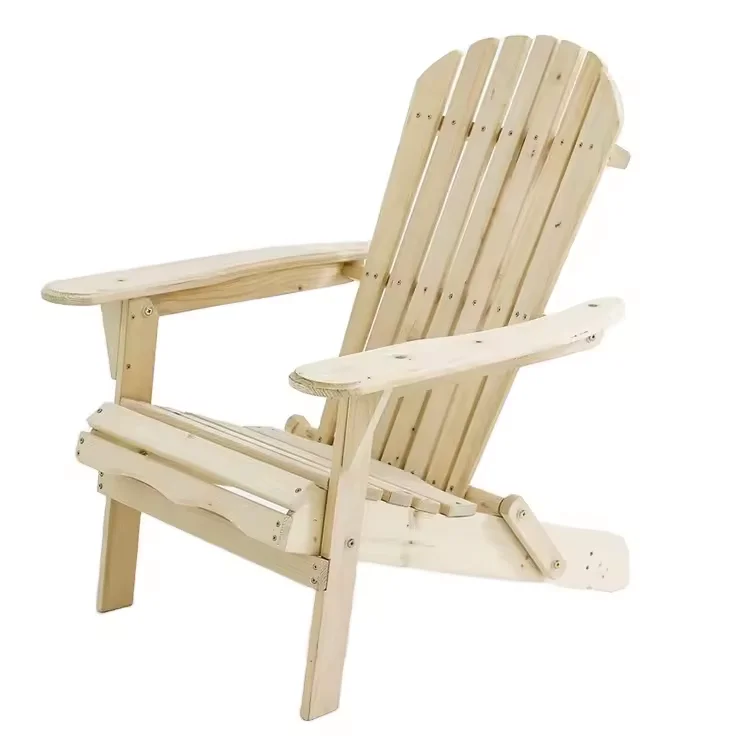Garden Chair Outdoor Furniture Solid Wood Blanket Adirondack Lounger Chair Blanketchairs
