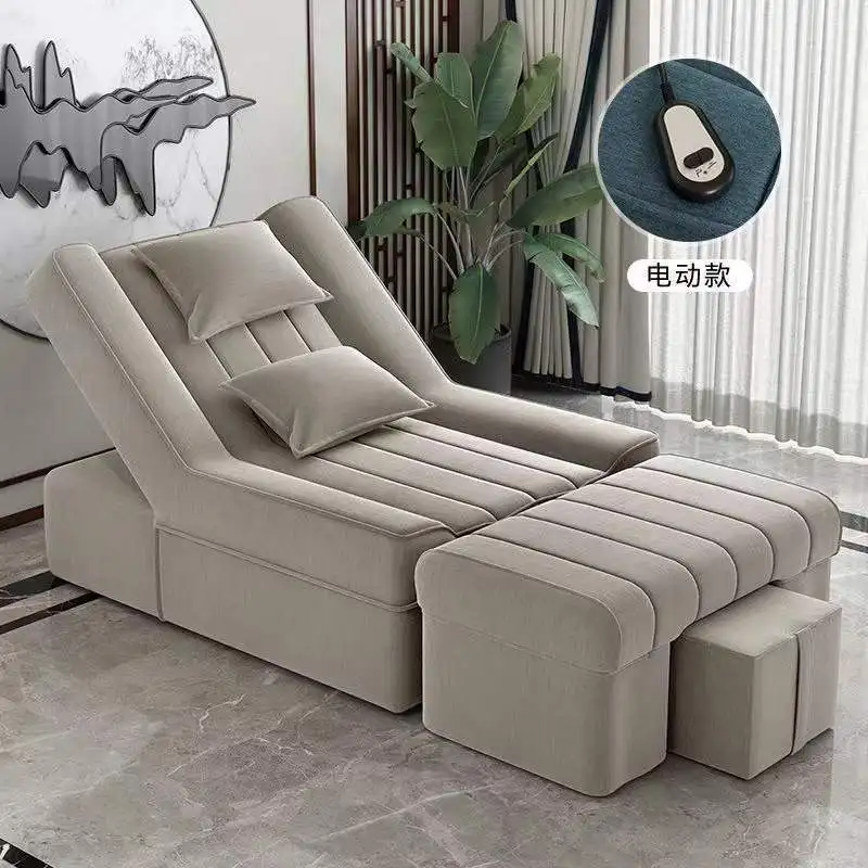 therapy sofa, electric massage bed, foot washing, nail beautification, eyelashes,  rest chair,  bath