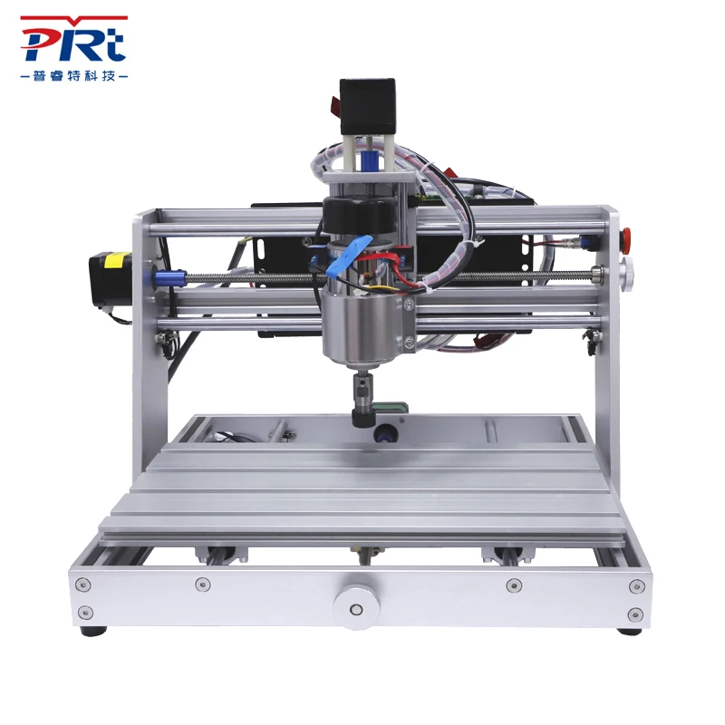 PURUITEKEJI алюминий CNC 3018 pro Новый гравировальный станок маршрутизатор для дерева ПВХ бамбука MDF
