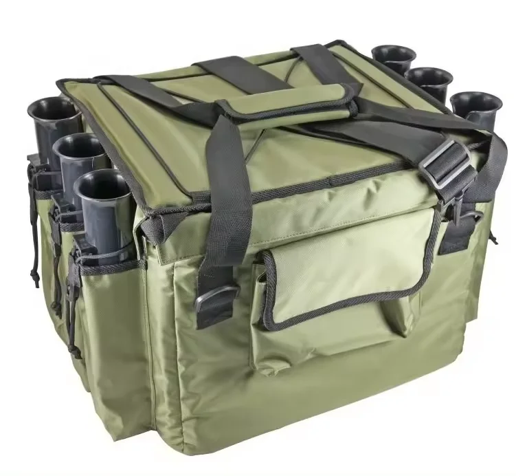 multifunctional fishing tackle bag carp fishing box bag with With Reel Tackle Organizer Bag